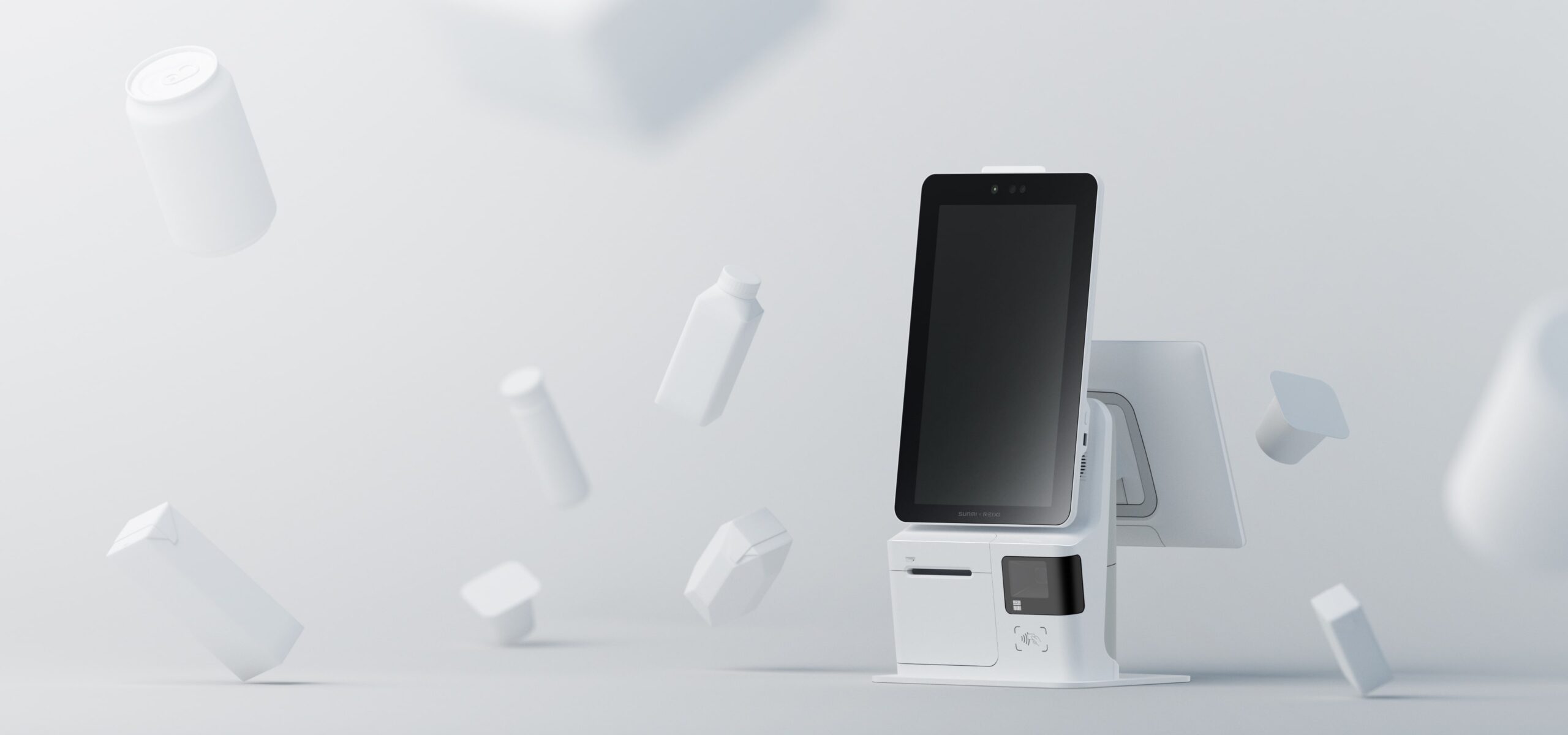 SUNMI K2 MINI countertop self-ordering kiosk