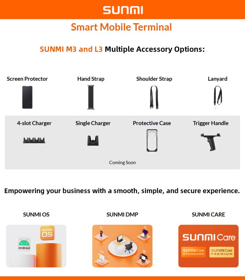 sunmi m3 and l3 accessories ecosystem