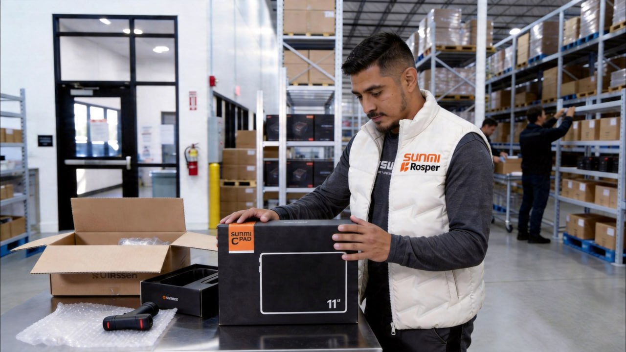 SUNMI POS for Canadian multi-location chains: fleet deployment guide