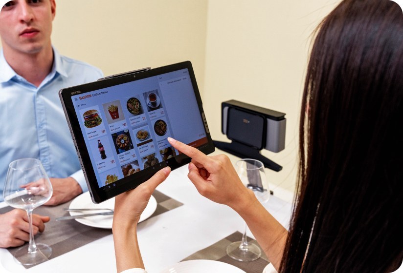 sunmi-cpad-pay-qsr-counter-ordering