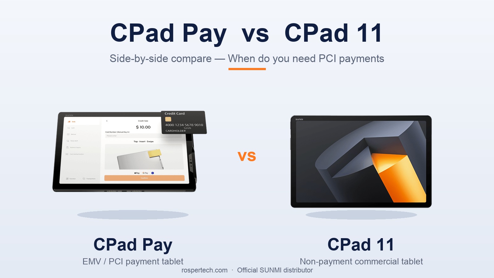 sunmi-cpad-pay-vs-cpad-11-side-by-side-comparison
