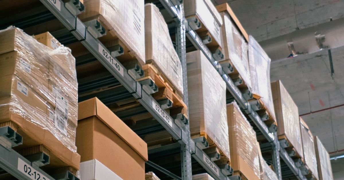 warehouse distribution pallet racking